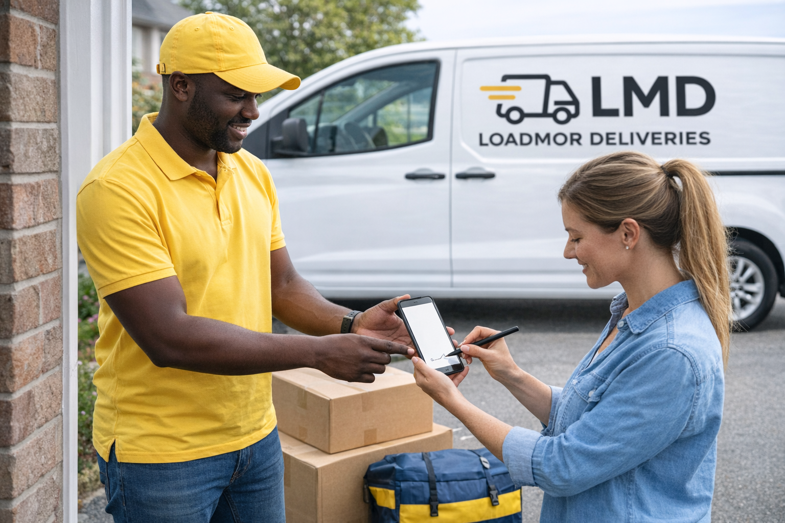 Delivery confirmation in suburban home